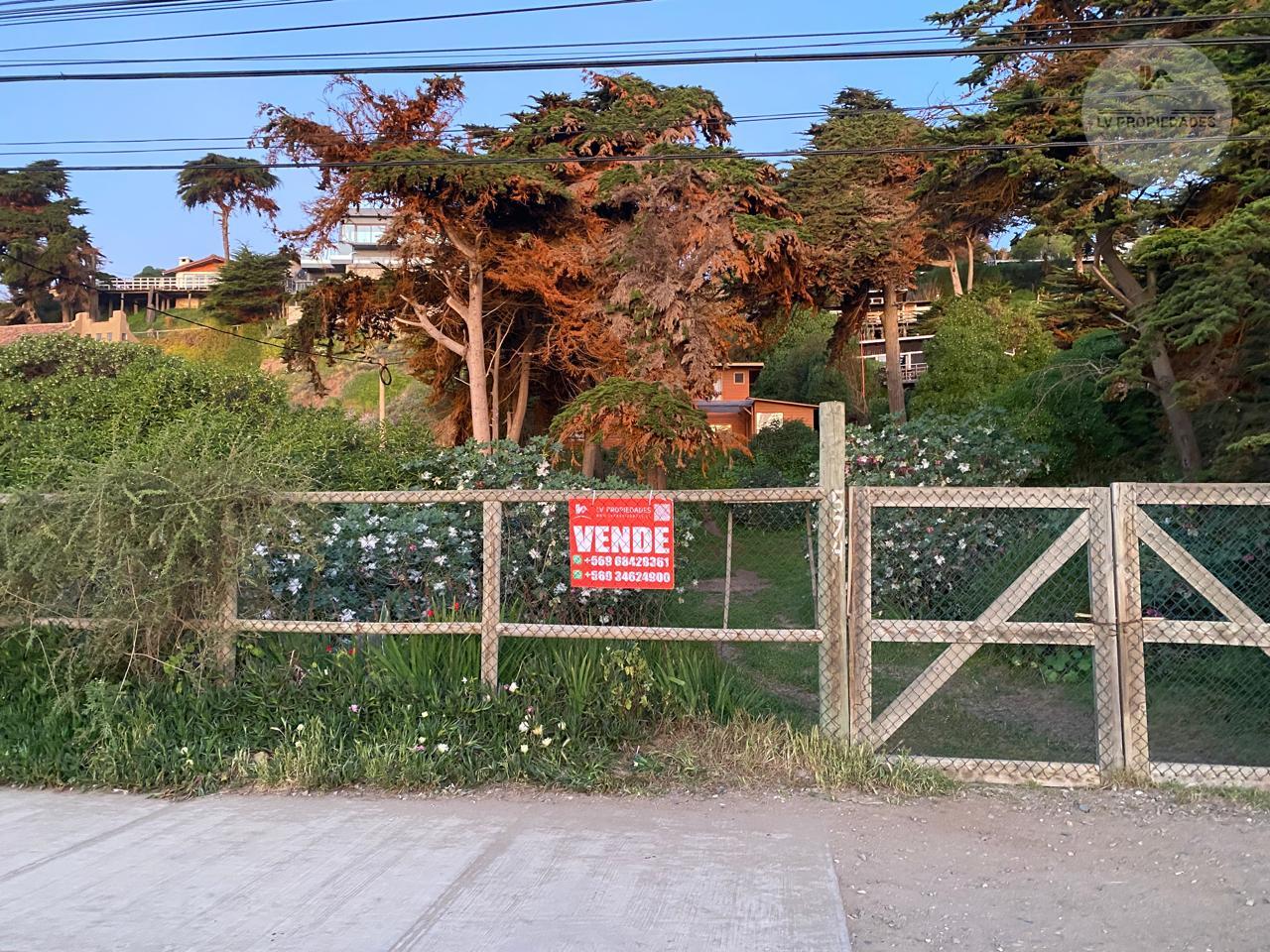 LV PROPIEDADES VENDE EXCLUSIVO TERRENO CON CASA EN AVDA DEL MAR MAITENCILLO